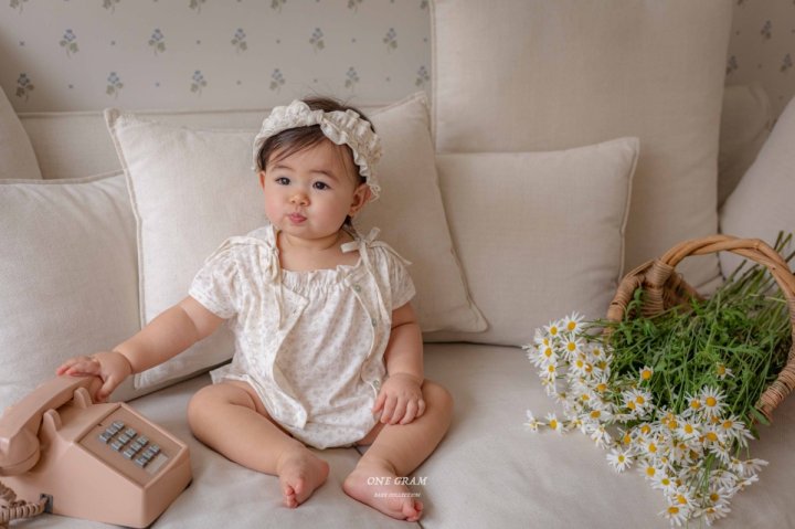 1 Gram - Korean Baby Fashion - #babyoutfit - Jenna String Suit - 7