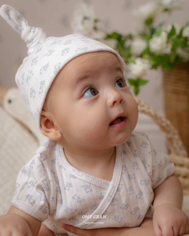 1 Gram - Korean Baby Fashion - #babywear - Dodo Newborn Suit - 5