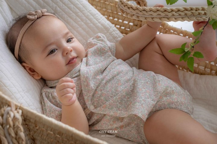 1 Gram - Korean Baby Fashion - #babywear - Rico Newborn Suit
