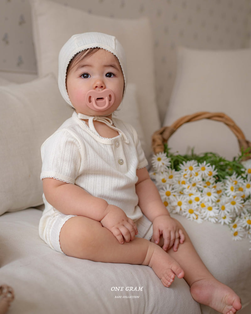 1 Gram - Korean Baby Fashion - #babywear - Miller Bonnet - 3