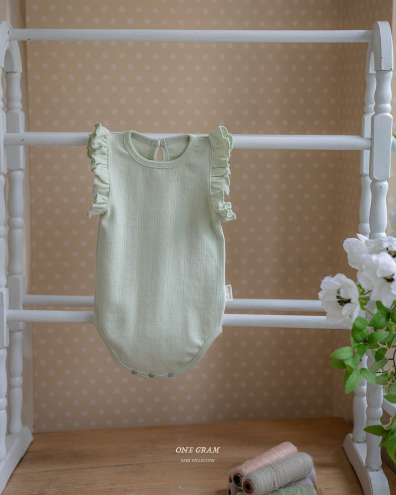 1 Gram - Korean Baby Fashion - #babywear - Jasmine Frill Suit - 10