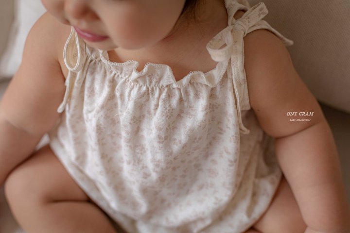 1 Gram - Korean Baby Fashion - #babywear - Jenna String Suit - 8