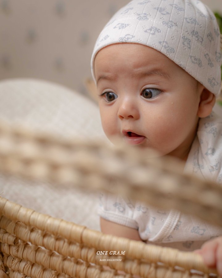 1 Gram - Korean Baby Fashion - #onlinebabyboutique - Dodo Newborn Suit - 6