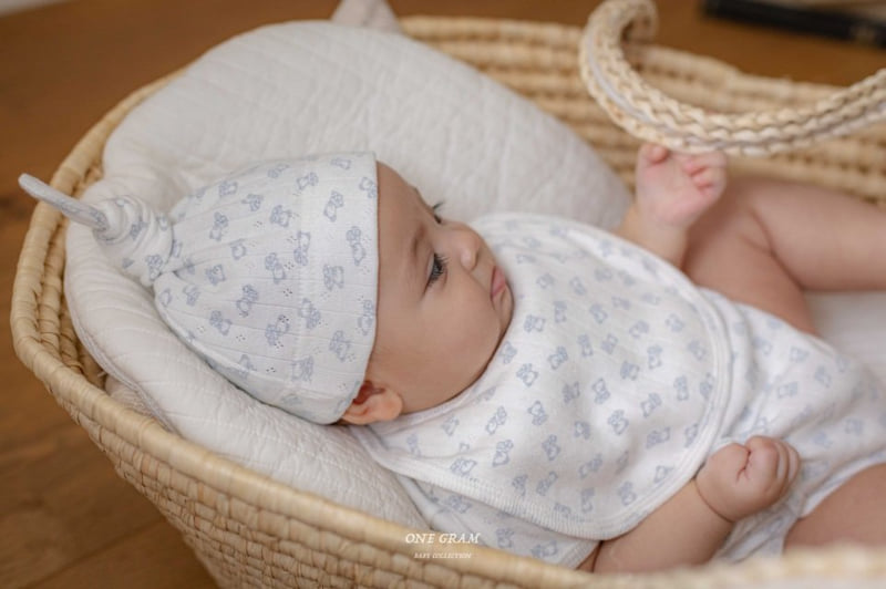 1 Gram - Korean Baby Fashion - #onlinebabyshop - Dodo Bib - 5