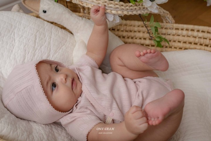 1 Gram - Korean Baby Fashion - #onlinebabyshop - Miller Newborn Suit - 7