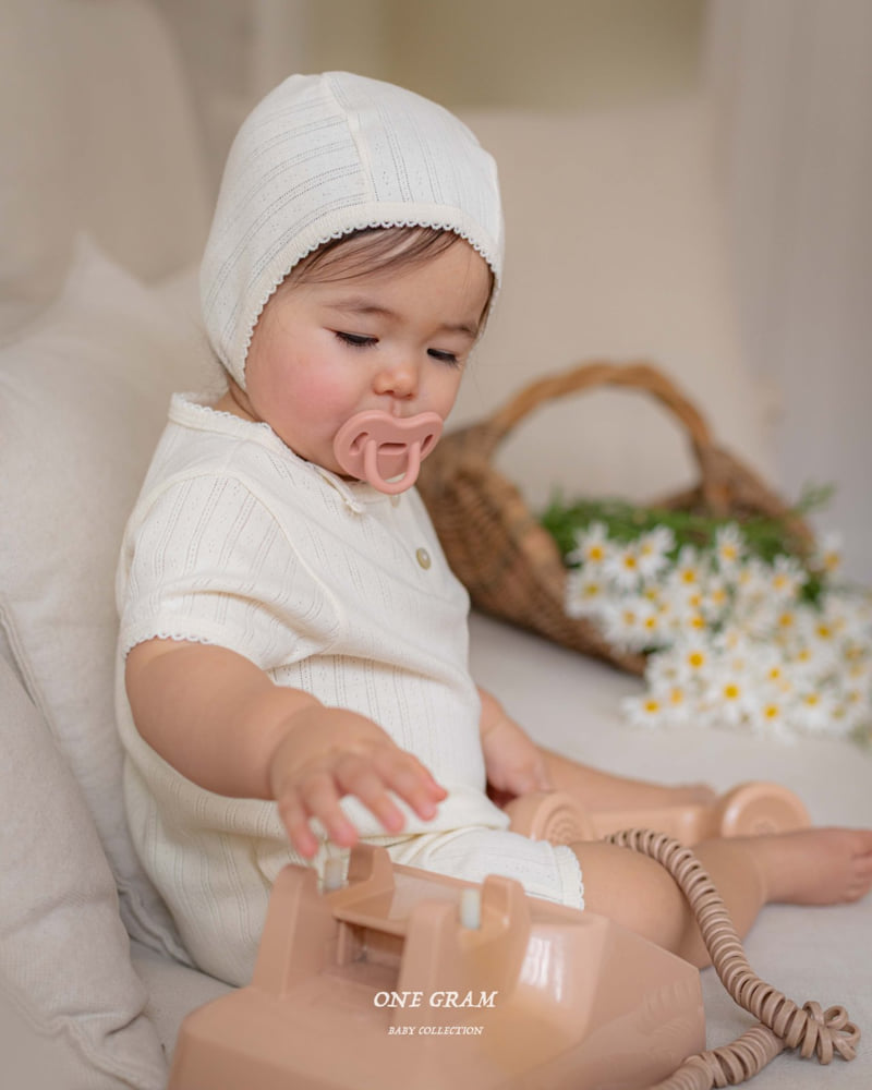 1 Gram - Korean Baby Fashion - #onlinebabyshop - Miller Bonnet - 5