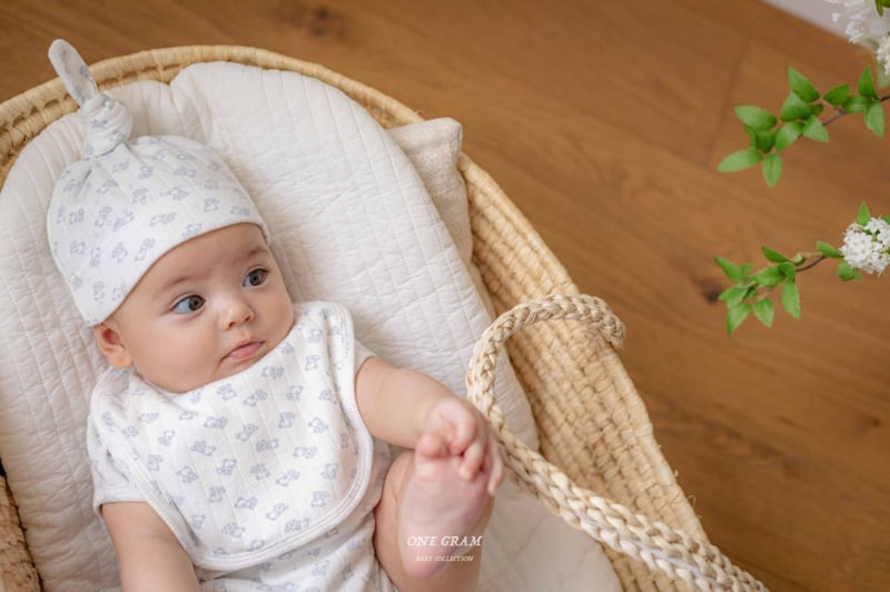 1 Gram - Korean Baby Fashion - #smilingbaby - Dodo Bib - 6