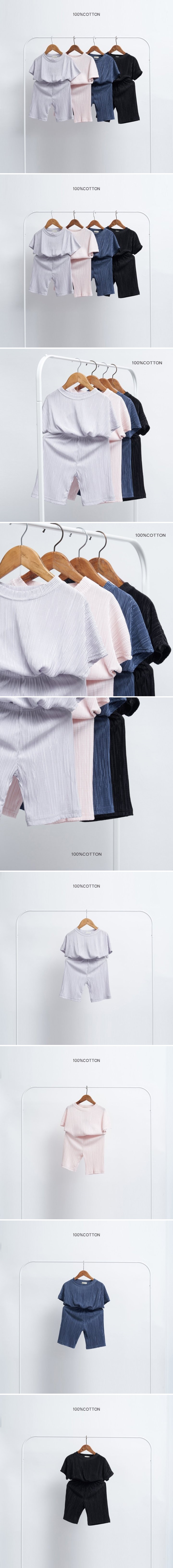 100 Cotton - Korean Children Fashion - #childofig - Pleats Set