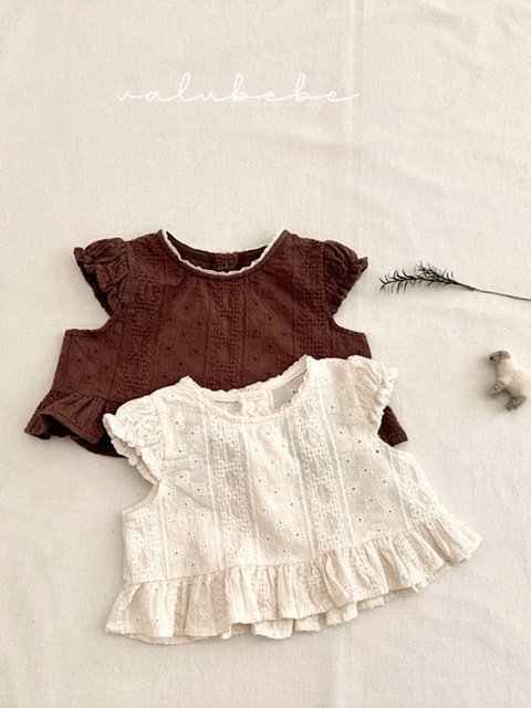 Bebe Frill Cap Blouse