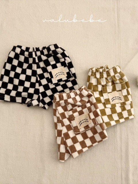Bebe Lego Check Pants 2