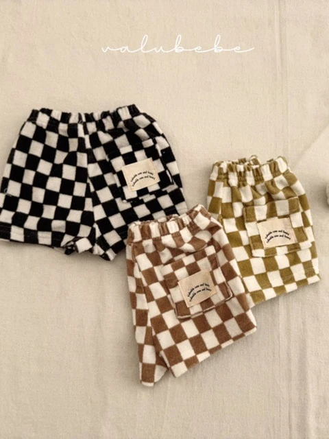 Kids Lego Check Pants 2