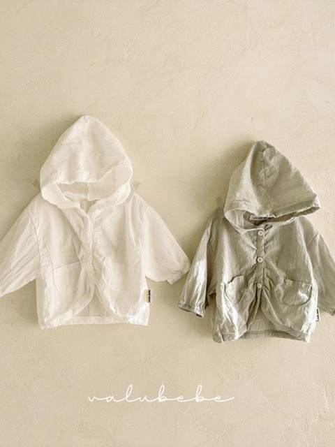 Kids Windbreaker Hooded Cardigan 2