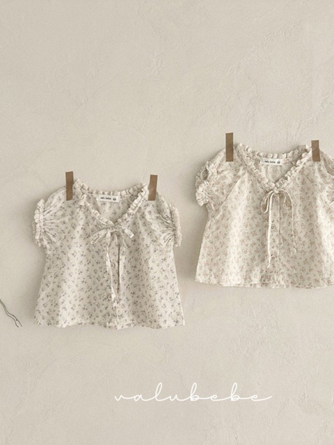 Bebe Flora Open Blouse Bebe Flora Open Blouse