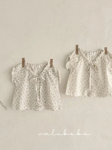 Kids Flora Open Blouse Kids Flora Open Blouse