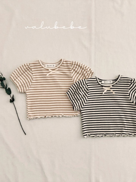 Kids Puff Stripe Tee