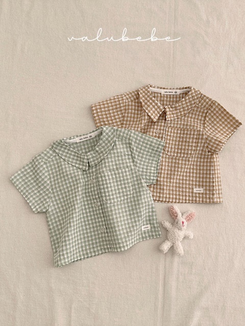 Kids Haru Check Shirt