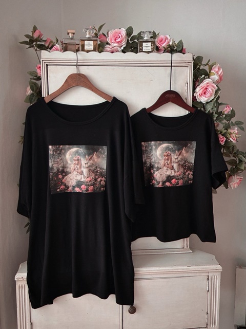 Bunny Luna Mom Tee