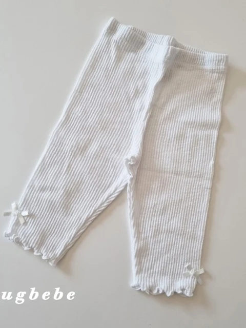 Small Ribbon Rib Summer Leggings