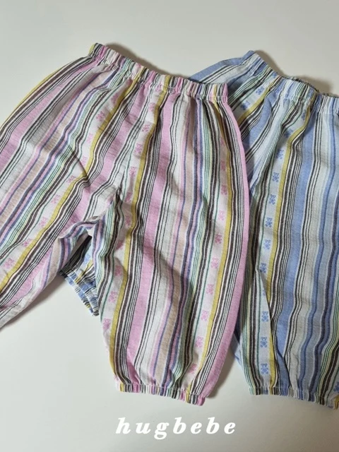 Unique Bear Stripe Pants