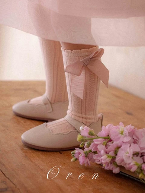 Petit Ribbon Half Socks