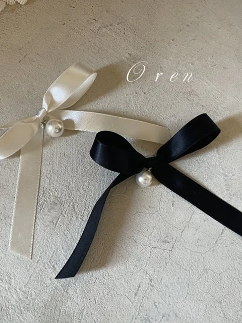 Elena Ribbon Brooch (set of 2)