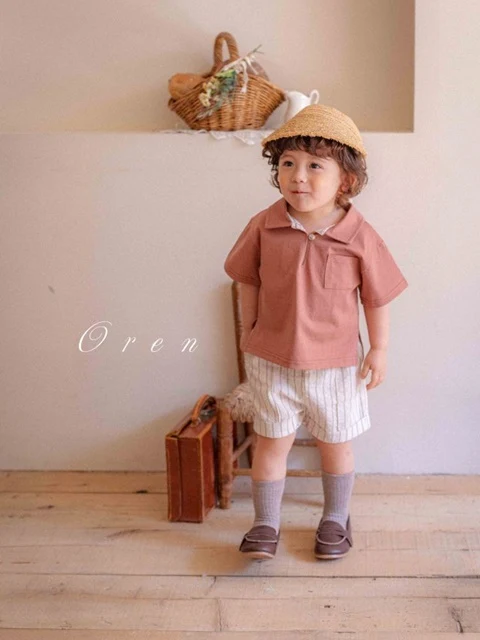Kainu Stripe Top Bottom Set