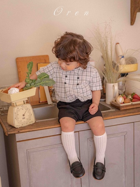 Robin Check Top Bottom Set
