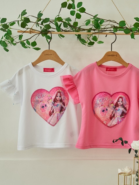 Secret Juju Spangle Drop Sharing Tee