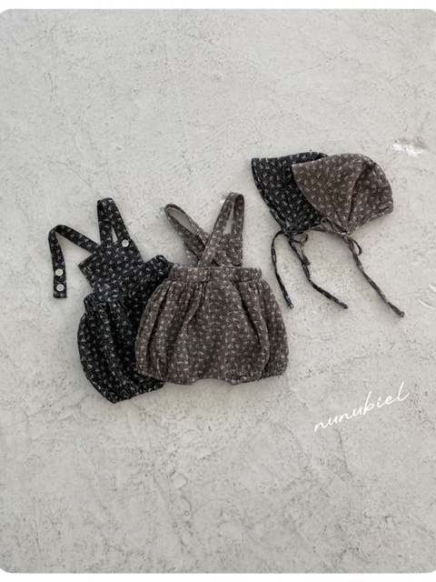 Bebe Acacia Romper Bonnet Set