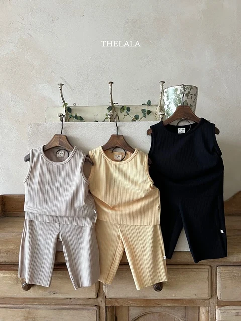 Pleated Top Bottom Set