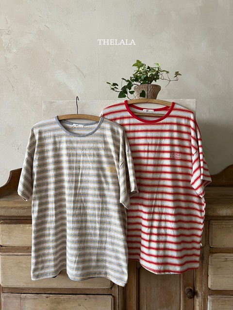 Dongdong Stripe Mom Tee