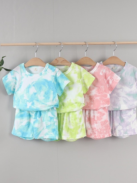 Water Printed Top Bottom Set 2