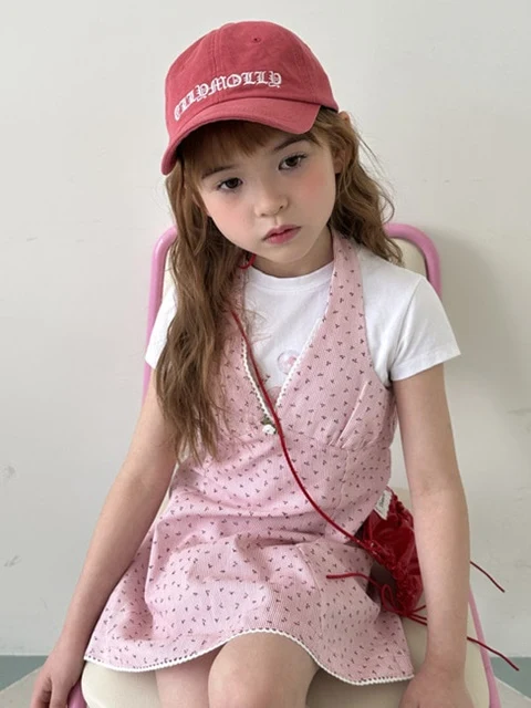 Cherry Halter One-Piece