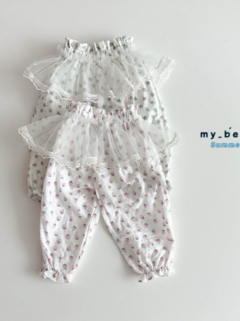 Lace Sausage Pants
