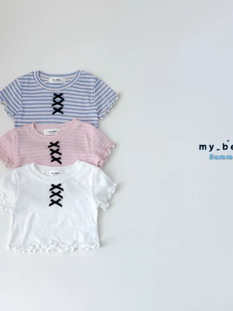 Ribbon Crop Tee