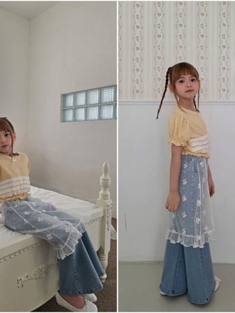 Blossom See-through Skirt