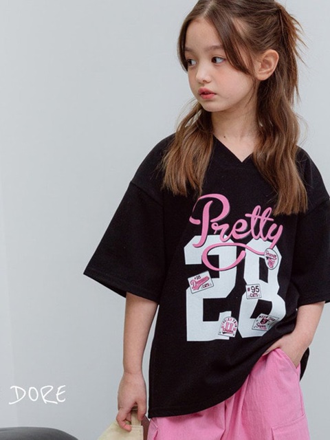 Kids V-neck 28 Tee