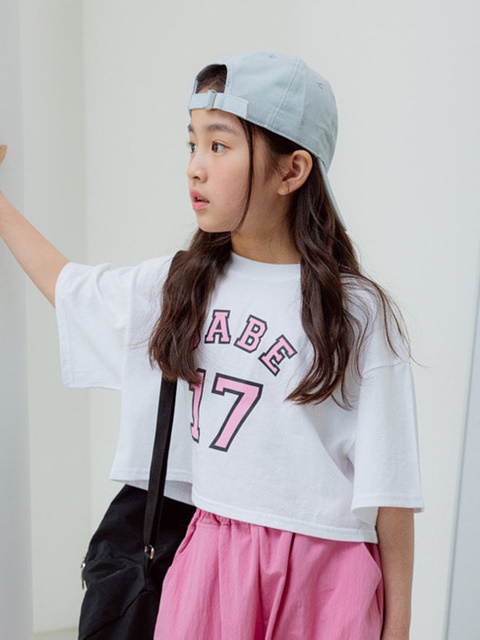 Kids 17 Babe Crop Tee