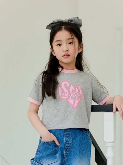 Kids Self Crop Tee