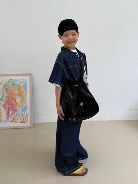 Wide Denim Pants