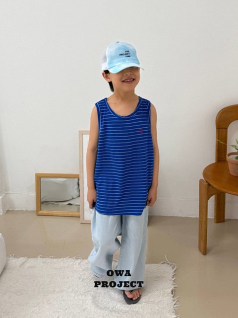 Stripe Sleeveless Stripe Sleeveless