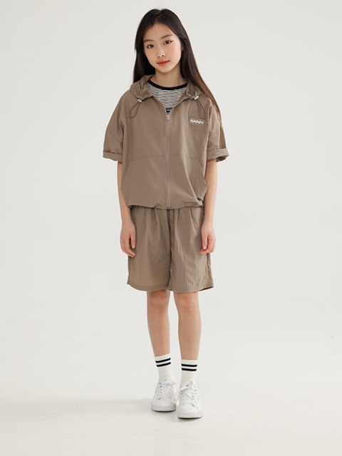 Hooded Zip-up Set