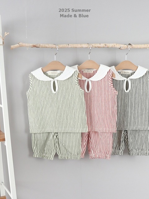 Wrinkle Top Bottom Set