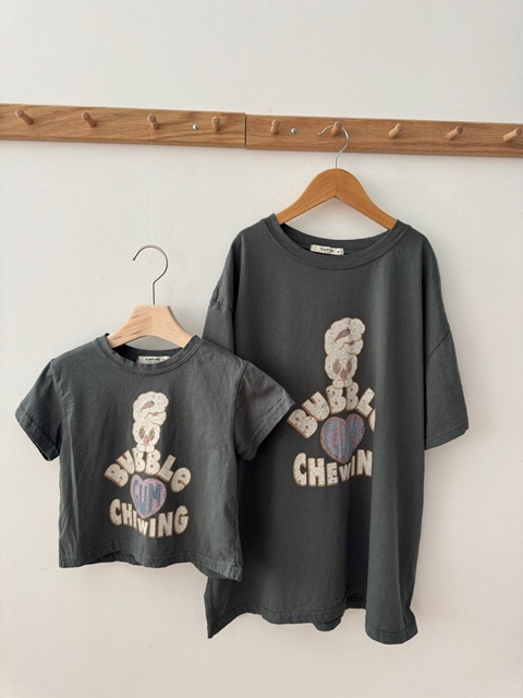Bubble Rabbit Mom Tee