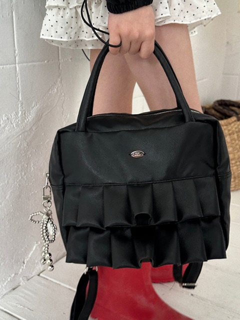 Square Frill Bag
