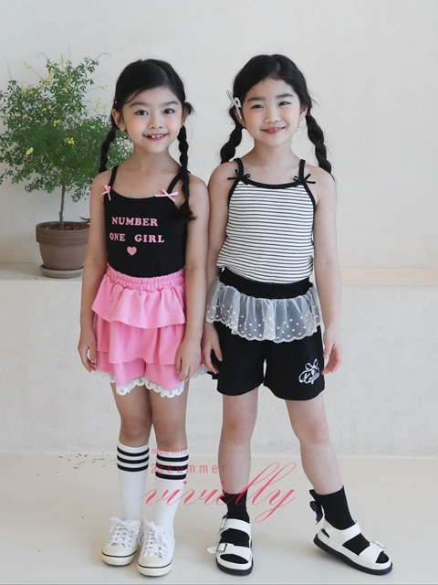 Number Ribbon Sleeveless Number Ribbon Sleeveless