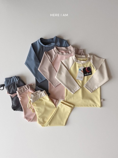 Bunny Rash Guard Set