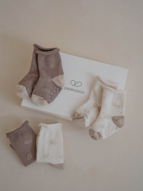Peekabee Socks Set (set of 2)