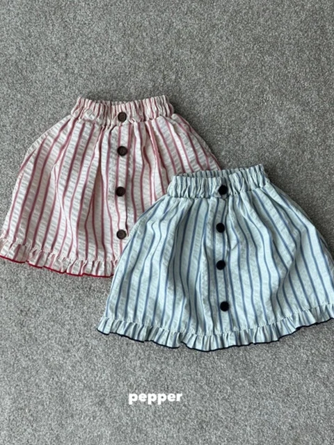Lala Button Skirt