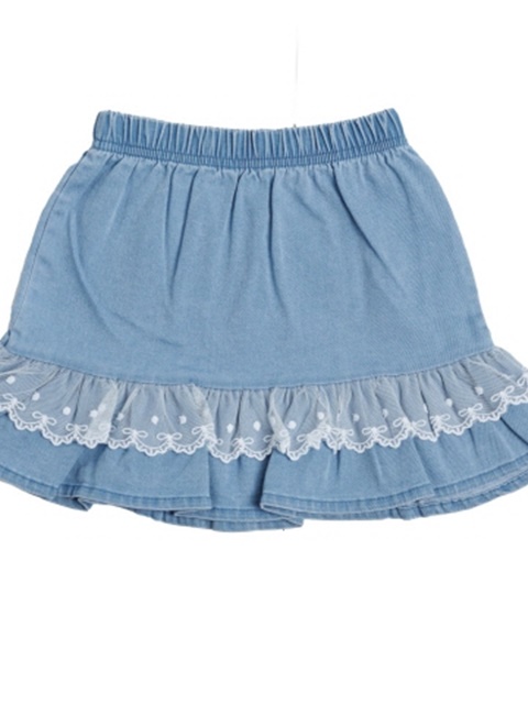 Blue Lace Skirt